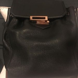 Alexander Wang Prisma Skeletal Backpack Black
